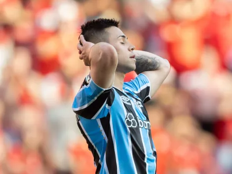 Aravena sofre lesão no bíceps femoral e desfalca Grêmio