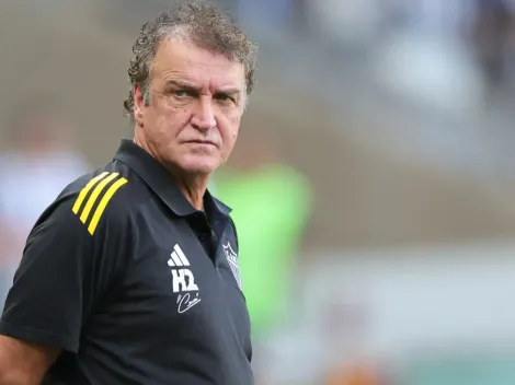 Cuca manda recado para Dorival sobre Everson na Seleção