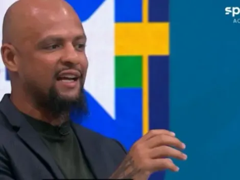 Felipe Melo agrada na primeira participação na TV