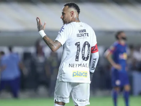 Com gol de Neymar, Santos elimina Bragantino pelo Paulistão 2025