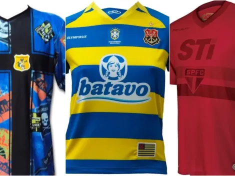 20 camisas mais feias do futebol brasileiro, segundo IA