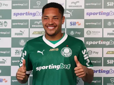 Vitor Roque já encanta Abel Ferreira após treinamentos
