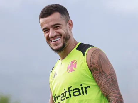 Vasco atualiza situação de Coutinho após lesão