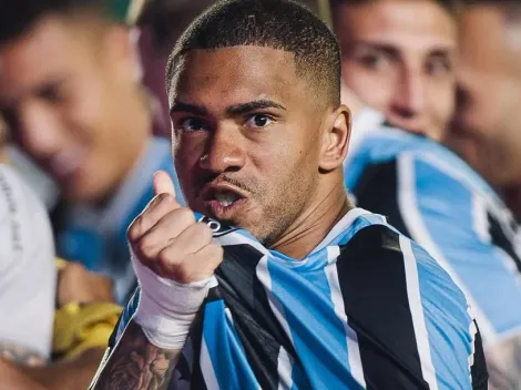 Lucas Esteves, do Grêmio, se envolve em polêmica com arbitragem