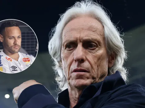 Jorge Jesus pede tempo em retorno de Neymar ao Santos