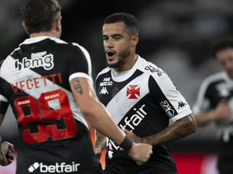 COM MORAL! Vegetti destaca importância de Coutinho para o Vasco