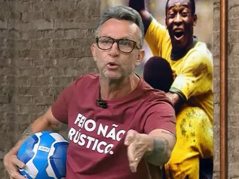 Neto deixa clubismo de lado e ‘alerta’ Vitor Roque no Palmeiras