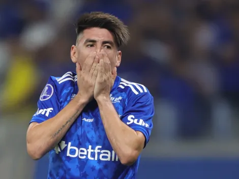 Jardim muda posição de Lucas Villalba no Cruzeiro