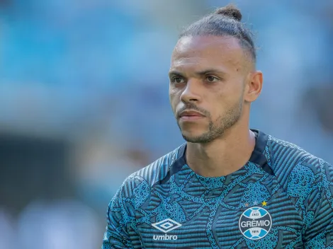 Martin Braithwaite deve voltar aos campo em Grêmio x Flamengo 