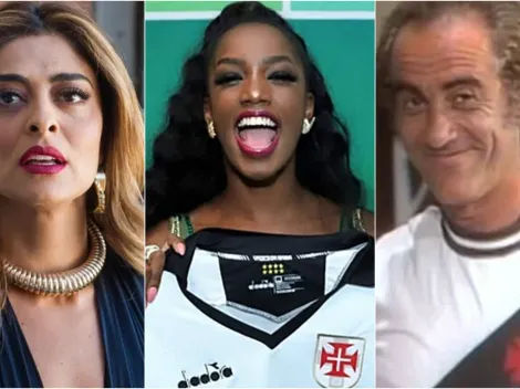 Famosos que torcem para o Vasco da Gama