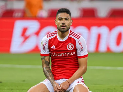 Bruno Tabata completa três meses sem atuar e liga alerta no Internacional