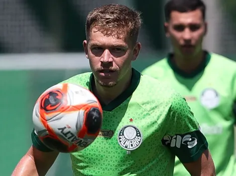 Bruno Fuchs não tem lesão no Palmeiras