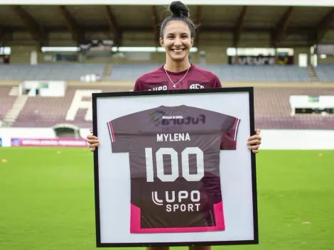 Mylena Carioca recebe homenagem da Ferroviária após ultraar marca; veja