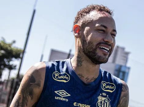 Neymar fica assustado com situação no CT do Santos