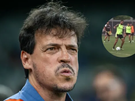 Primeiro treino de Diniz causa "aflição" na torcida do Vasco