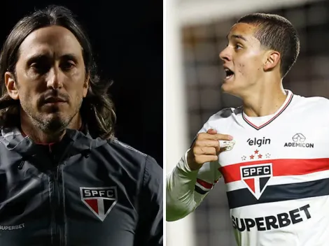 Zubeldía aborda entrada de Lucca como um jogo de truco