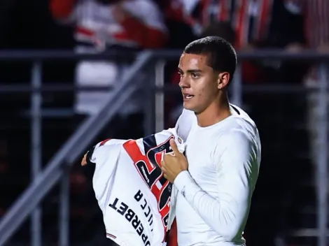 Desempenho de Lucca nos treinos do São Paulo chama atenção