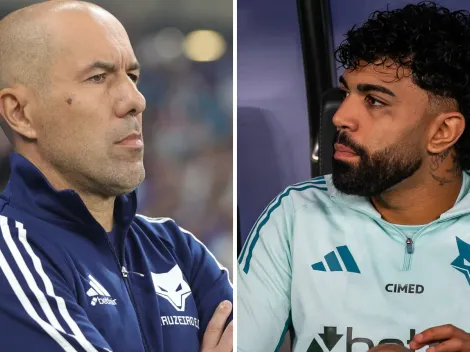 Jardim ite que errou em segurar Gabigol no banco