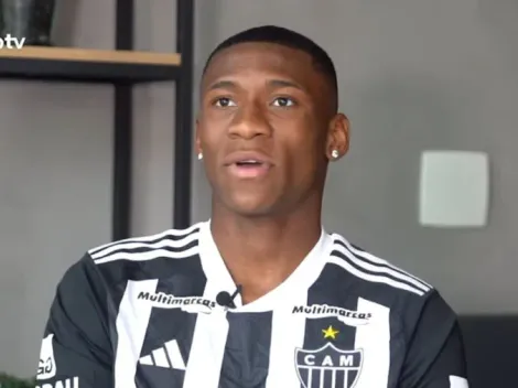 Patrick marca primeiro gol pelo Atlético-MG e se emociona