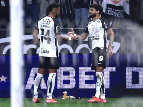 Gesto de Yuri Alberto em gol do Corinthians gera reação curiosa de Raniele