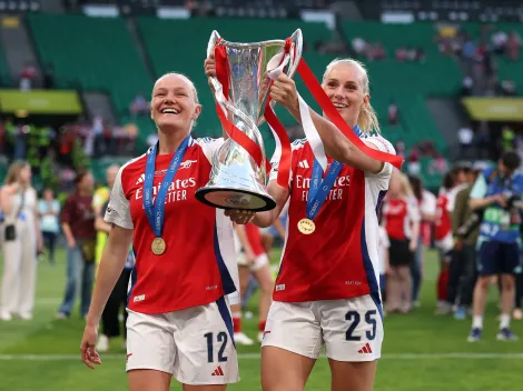 Arsenal bate Barcelona e conquista a Champions League Feminina