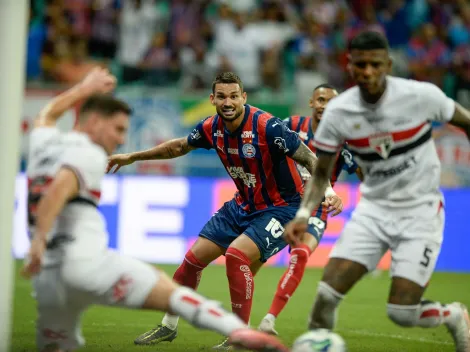 Bahia bate São Paulo por 2 x 1 sobe no Brasileirão Betano