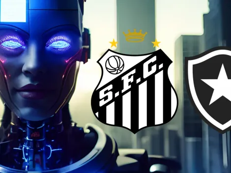 IA crava previsão para Santos x Botafogo pelo Brasileirão Betano