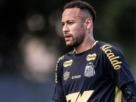 Botafogo recebe informação sobre entorse de Neymar no Santos