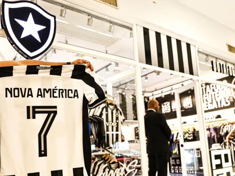 Nova loja oficial do Botafogo é inaugurada em shopping