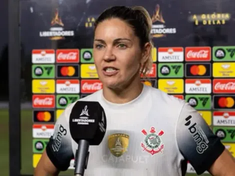 Gabi Zanotti comemora vitória e elogia elenco do Timão