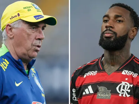 Ancelotti sacou Gerson da Seleção Brasileira por conta de desgaste