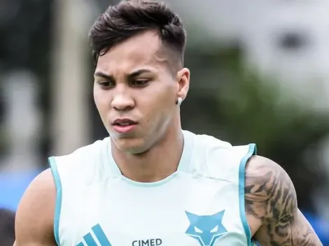 Kaio Jorge é desfalque em treino do Cruzeiro nesta sexta-feira