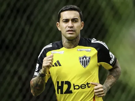 Dudu é destaque durante goleada em jogo-treino do Galo