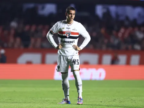 São Paulo pode escalar Lucca como titular contra o Vasco
