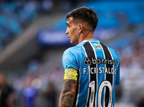 Cristaldo pressiona por saída do Grêmio