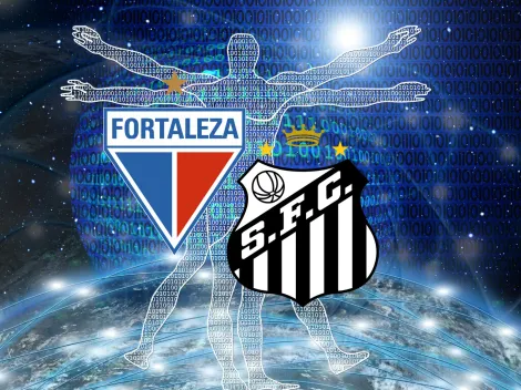Fortaleza x Santos ganha previsão da inteligência artificial