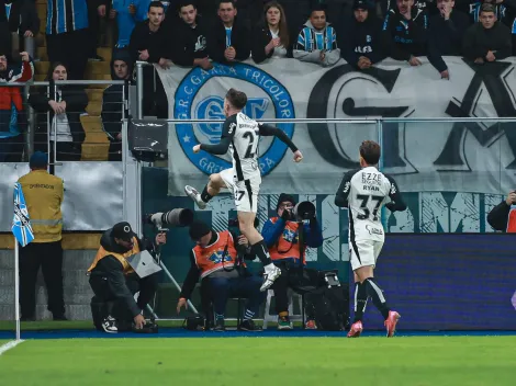 Breno Bidon faz golaço em Grêmio x Corinthians