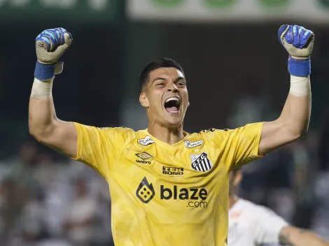 Gabriel Brazão assume responsabilidade por pegar poucos pênaltis no Santos