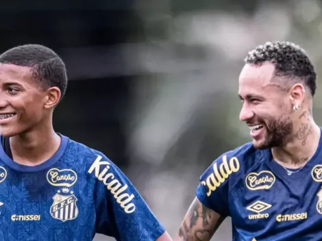 Robinho Júnior já chama atenção do mercado europeu