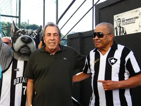 Botafogo instala campo sintético em sede e homenageia ídolo Jairzinho