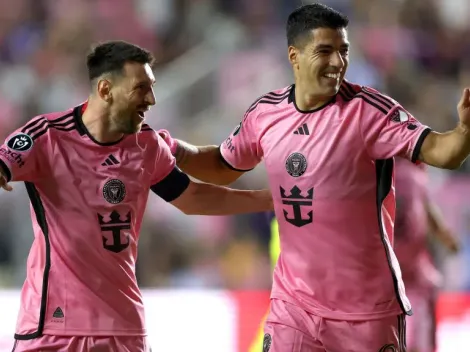 Gol do Suárez em Inter Miami x Palmeiras com participação de Messi viraliza