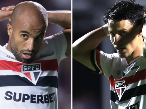 Lucas e Ferreirinha ainda não treinam no São Paulo