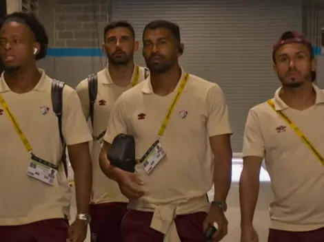 Fluminense se encontra no estádio para duelo contra a Internazionale