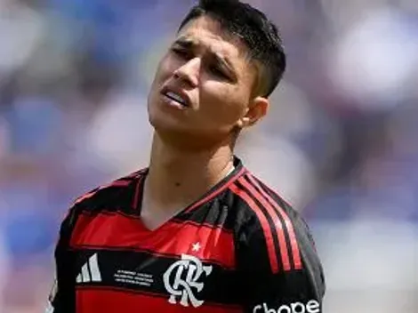 Luiz Araújo ficou inconsolável após eliminação do Flamengo