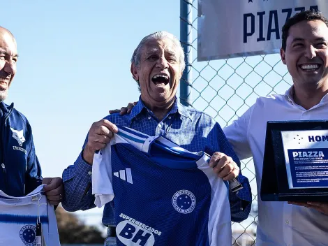 Wilson Piazza recebe bonita homenagem na Toca da Raposa 1