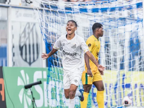 Hyan, jovem da base do Santos, renova com o clube até 2027