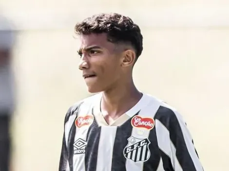 Robinho Jr estreia pelo Santo com assistência e é ovacionado na web