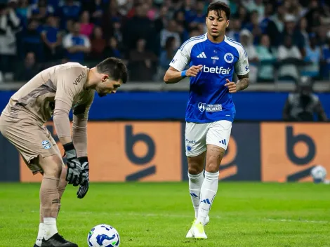 Tiago Volpi é criticado durante goleada sofrida para o Cruzeiro