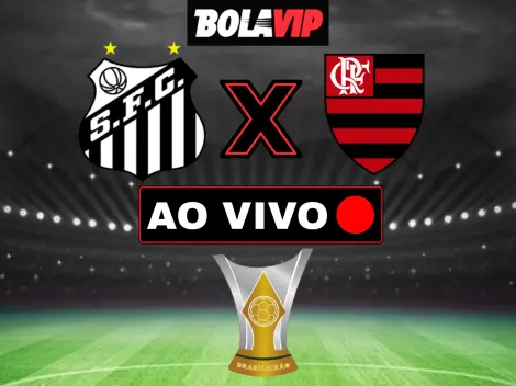 Santos x Flamengo AO VIVO - Brasileirão Betano