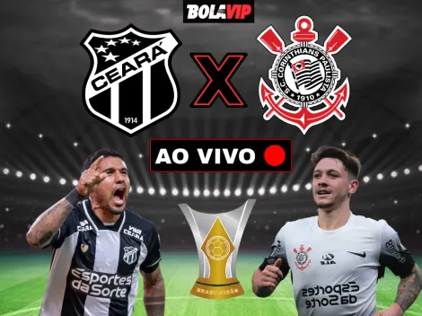 Ceará x Corinthians AO VIVO - Brasileirão Betano